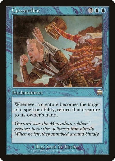 Cowardice Mercadian Masques Magic card