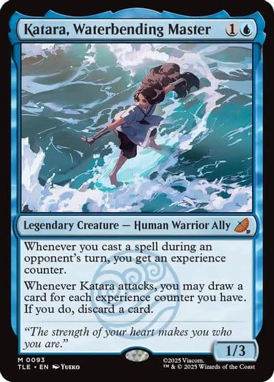 Katara Waterbending Master Avatar: The Last Airbender: Eternal-Legal Magic card