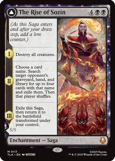 The Rise of Sozin Avatar: The Last Airbender Magic card