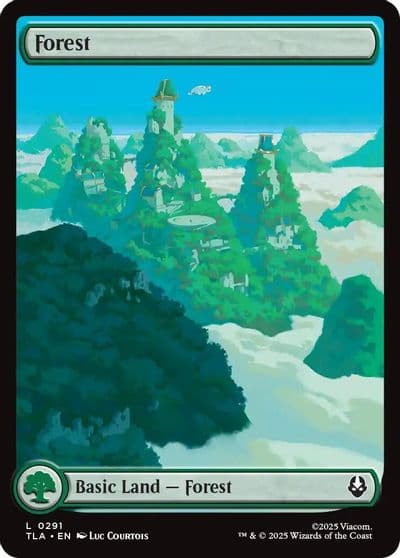 Forest 0291 Avatar: The Last Airbender Magic card