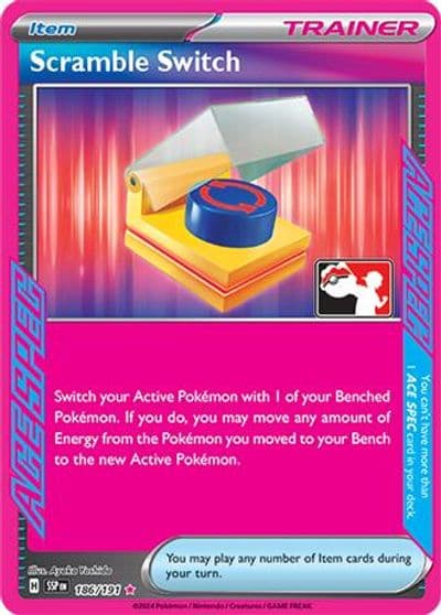 Scramble Switch Prize Pack Series Cards Pokemon card