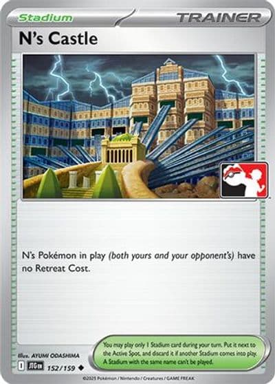N’s Castle Prize Pack Series Cards Pokemon card