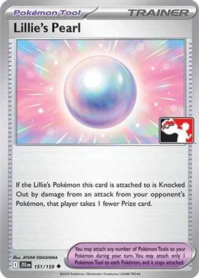 Lillie’s Pearl Prize Pack Series Cards Pokemon card
