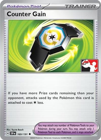 Counter Gain Prize Pack Series Cards Pokemon card