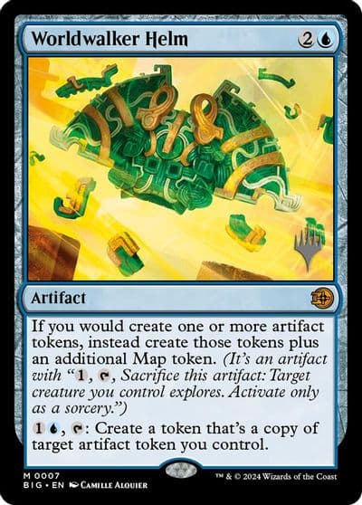 Worldwalker Helm Promo Pack: Edge of Eternities Magic card