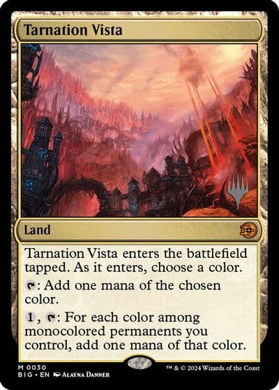 Tarnation Vista Promo Pack: Edge of Eternities Magic card