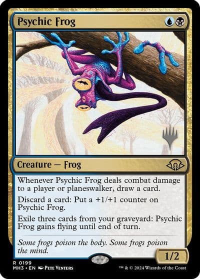Psychic Frog Promo Pack: Edge of Eternities Magic card