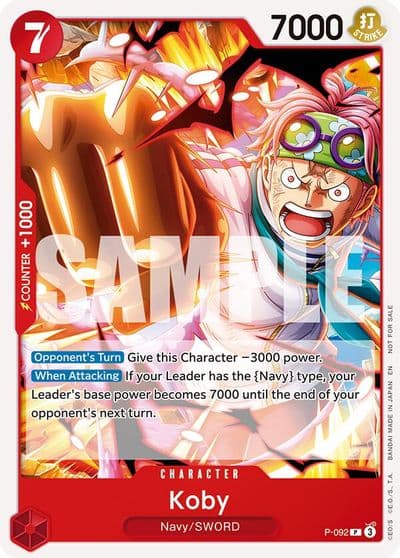 Koby OP12 Release Event One Piece Promotion Cards One Piece card
