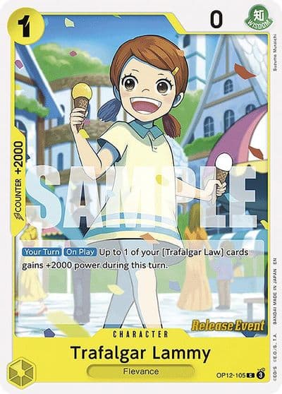Trafalgar Lammy Legacy of the Master Release Event Cards One Piece card