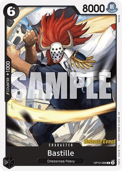 Bastille Legacy of the Master Release Event Cards One Piece card