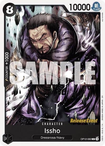 Issho Legacy of the Master Release Event Cards One Piece card