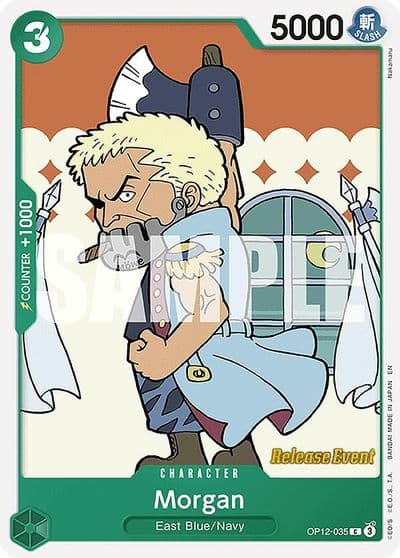 Morgan Legacy of the Master Release Event Cards One Piece card