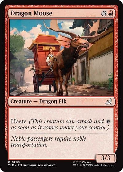 Dragon Moose 0235 Avatar: The Last Airbender: Eternal-Legal Magic card