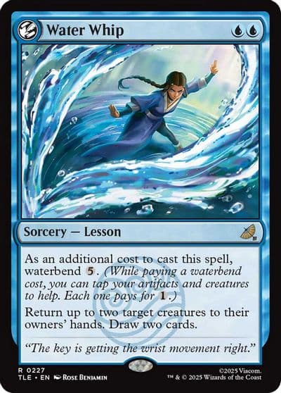 Water Whip Avatar: The Last Airbender: Eternal-Legal Magic card