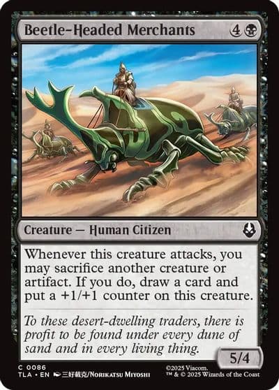 Beetle Headed Merchants Avatar: The Last Airbender Magic card