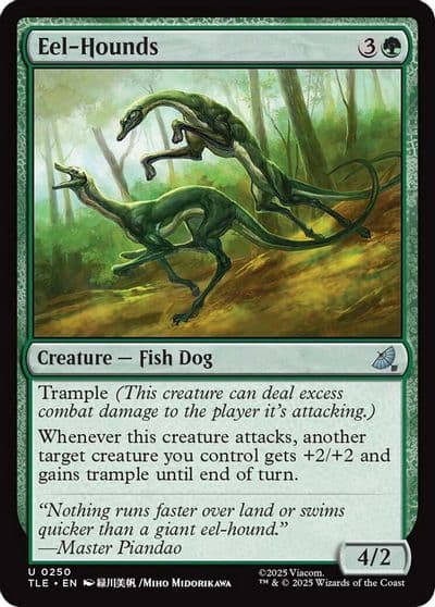 Eel Hounds Avatar: The Last Airbender: Eternal-Legal Magic card