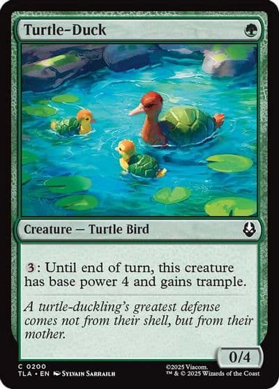 Turtle Duck Avatar: The Last Airbender Magic card