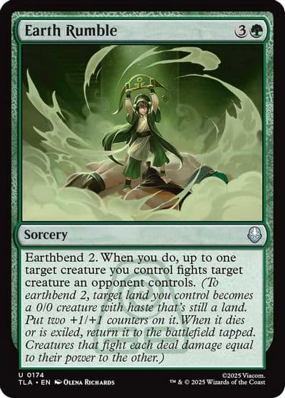 Earth Rumble Avatar: The Last Airbender Magic card