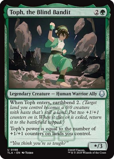 Toph the Blind Bandit Avatar: The Last Airbender Magic card