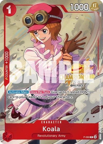 Koala CS 25 26 Event Pack One Piece Promotion Cards One Piece card