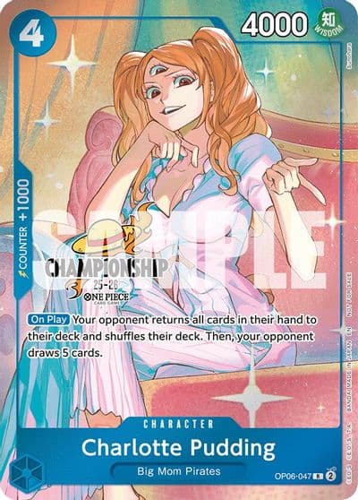 Charlotte Pudding 047 CS 25 26 Celebration Pack One Piece Promotion Cards One Piece card