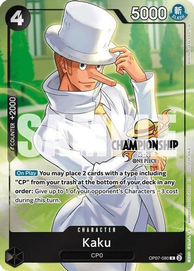 Kaku CS 25 26 Celebration Pack One Piece Promotion Cards One Piece card