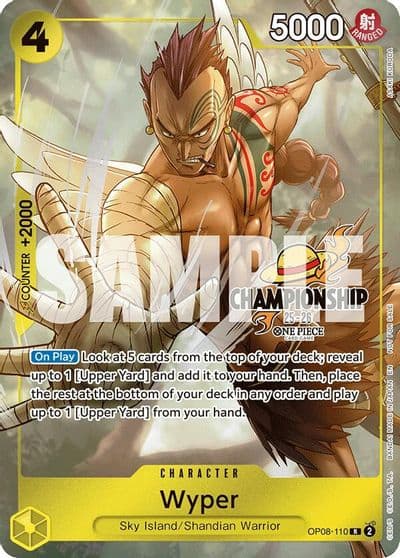 Wyper CS 25 26 Celebration Pack One Piece Promotion Cards One Piece card