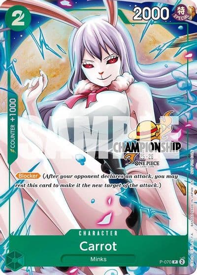 Carrot CS 25 26 Event Pack Finalist Ver One Piece Promotion Cards One Piece card