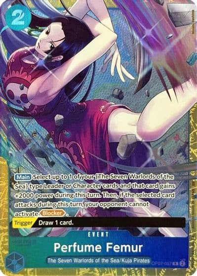 Perfume Femur Premium Card Collection Best Selection Vol 4 One Piece Promotion Cards One Piece card