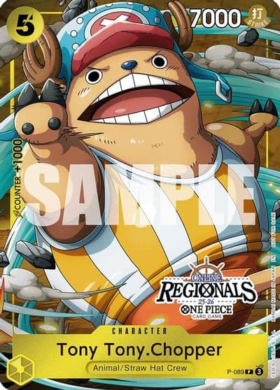 Tony TonyChopper Online Regional Participation Pack 2025 Vol2 One Piece Promotion Cards One Piece card
