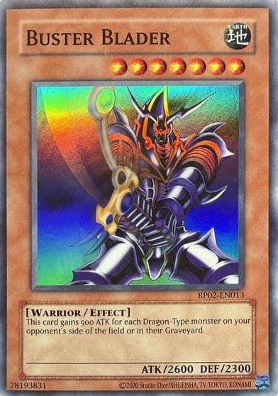 Buster Blader Retro Pack 2 (2020 Date Reprint) Yu-Gi-Oh! card