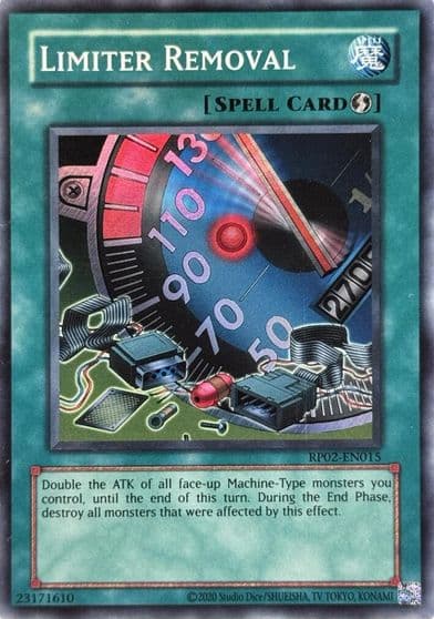 Limiter Removal Retro Pack 2 (2020 Date Reprint) Yu-Gi-Oh! card