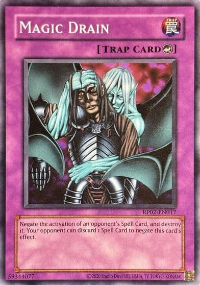 Magic Drain Retro Pack 2 (2020 Date Reprint) Yu-Gi-Oh! card