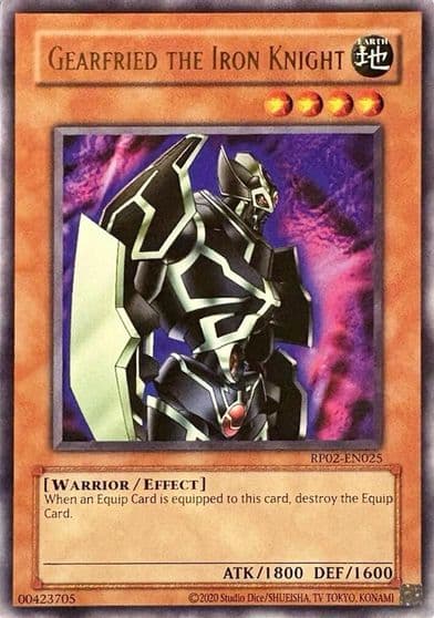 Gearfried the Iron Knight Retro Pack 2 (2020 Date Reprint) Yu-Gi-Oh! card