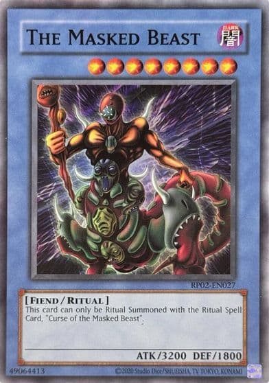 The Masked Beast Retro Pack 2 (2020 Date Reprint) Yu-Gi-Oh! card
