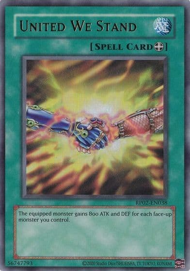 United We Stand Retro Pack 2 (2020 Date Reprint) Yu-Gi-Oh! card