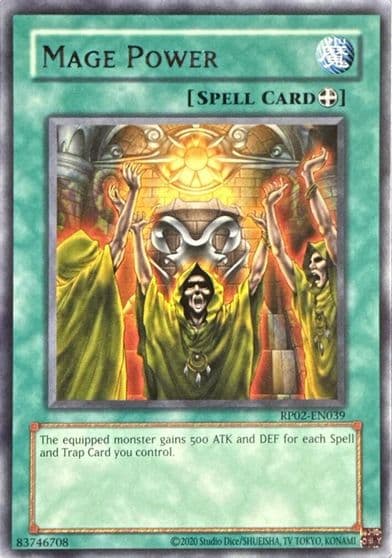Mage Power Retro Pack 2 (2020 Date Reprint) Yu-Gi-Oh! card