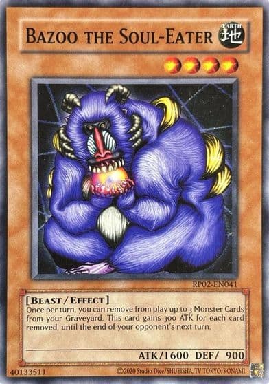 Bazoo the Soul Eater Retro Pack 2 (2020 Date Reprint) Yu-Gi-Oh! card