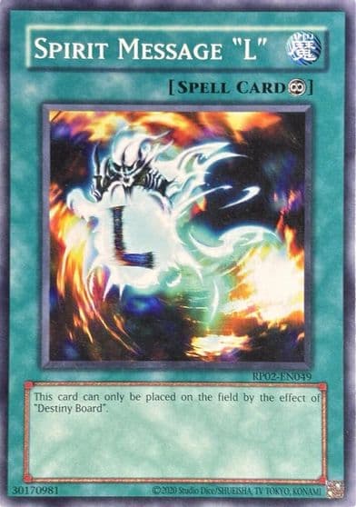 Spirit Message L Retro Pack 2 (2020 Date Reprint) Yu-Gi-Oh! card