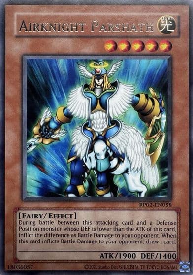 Airknight Parshath Retro Pack 2 (2020 Date Reprint) Yu-Gi-Oh! card