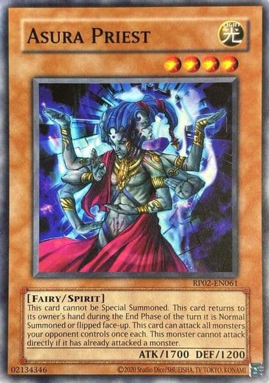 Asura Priest Retro Pack 2 (2020 Date Reprint) Yu-Gi-Oh! card