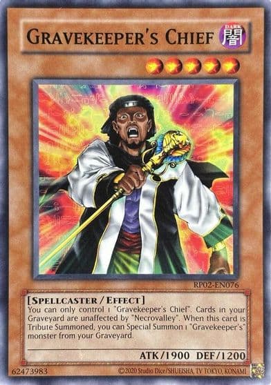 Gravekeepers Chief Retro Pack 2 (2020 Date Reprint) Yu-Gi-Oh! card