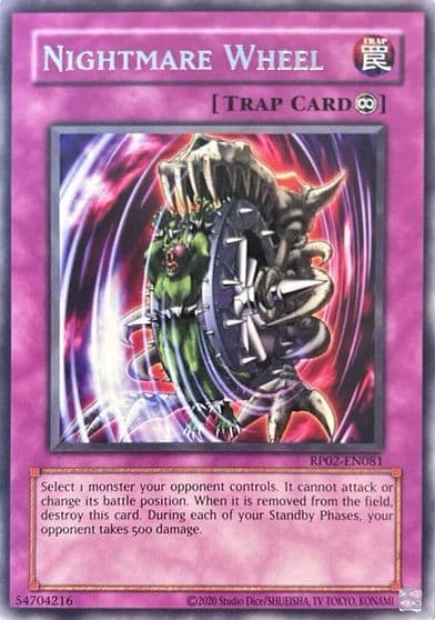 Nightmare Wheel Retro Pack 2 (2020 Date Reprint) Yu-Gi-Oh! card