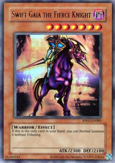 Swift Gaia the Fierce Knight Retro Pack 2 (2020 Date Reprint) Yu-Gi-Oh! card