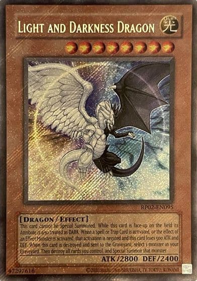 Light and Darkness Dragon Retro Pack 2 (2020 Date Reprint) Yu-Gi-Oh! card