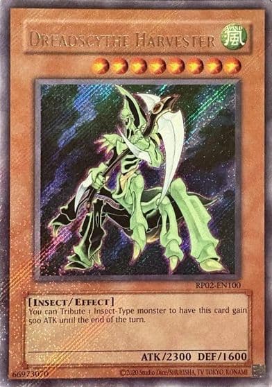 Dreadscythe Harvester Retro Pack 2 (2020 Date Reprint) Yu-Gi-Oh! card