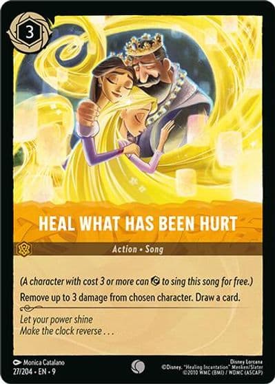 Heal What Has Been Hurt Fabled Lorcana card
