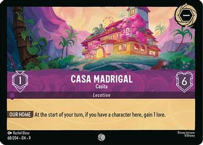 Casa Madrigal Casita Fabled Lorcana card