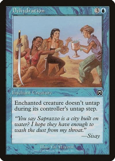 Dehydration Mercadian Masques Magic card