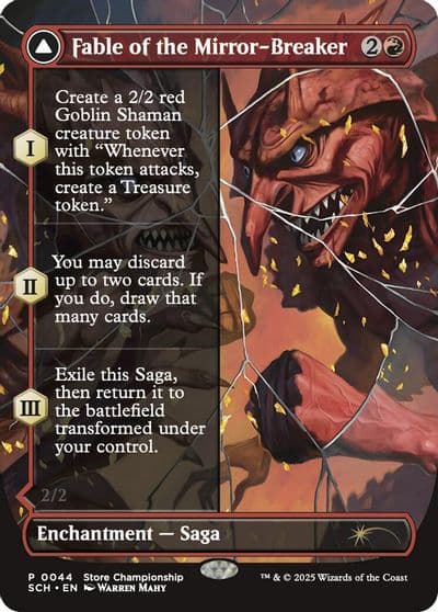 Fable of the Mirror Breaker Game Day & Store Championship Promos Magic card